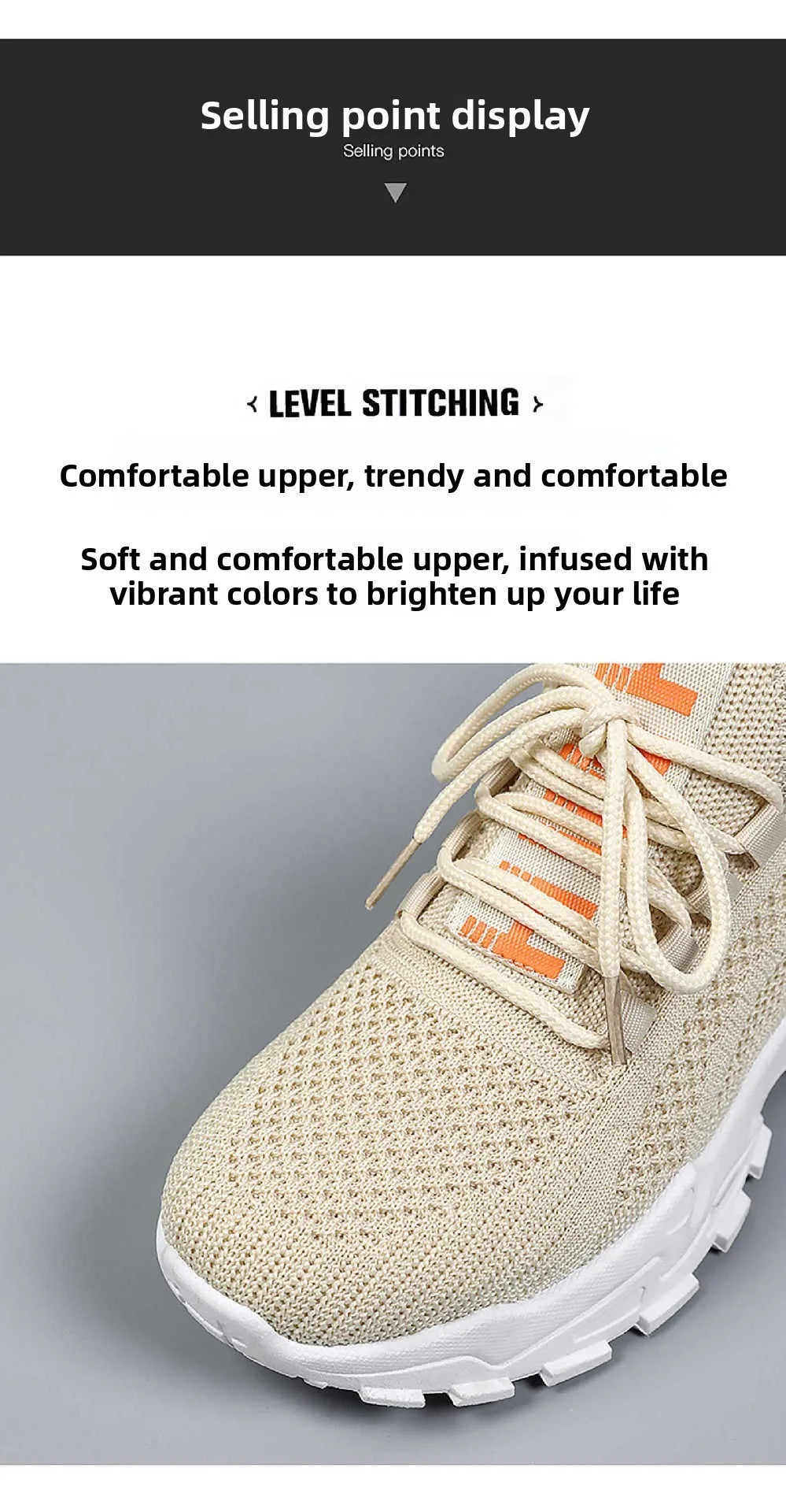 Women's Mesh Sports Shoes - Active Athletic Sneakers for Running & Workouts