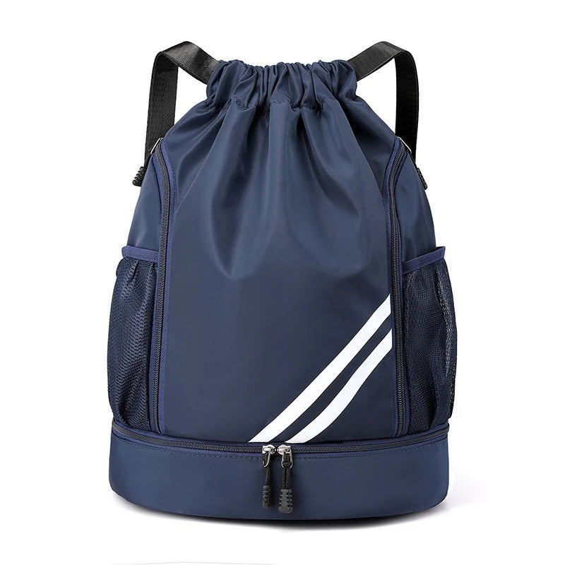 Waterproof Sports Backpack - Drawstring Gym Bag for Basketball, Soccer & Training