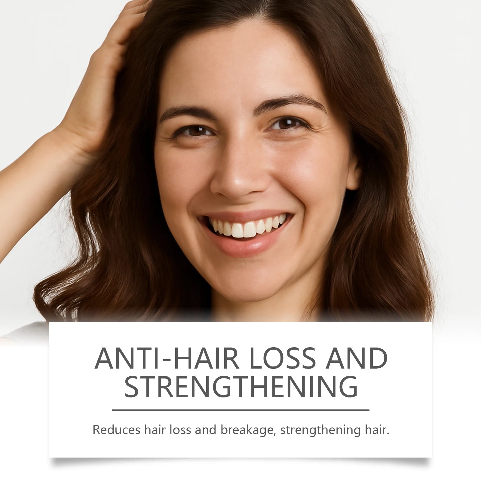 Scalp revitalizing serum claim: reduces hair loss and strengthens hair