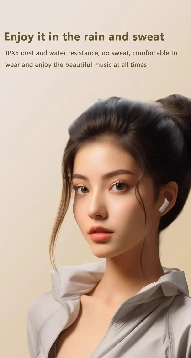Mini TWS Earbuds - Bluetooth 5.3 with Active Noise Cancelling & 6H Battery Life