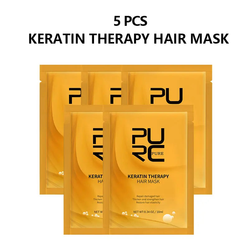 PURC Brazilian Keratin Hair Treatment - Professional Straightening & Smoothing System