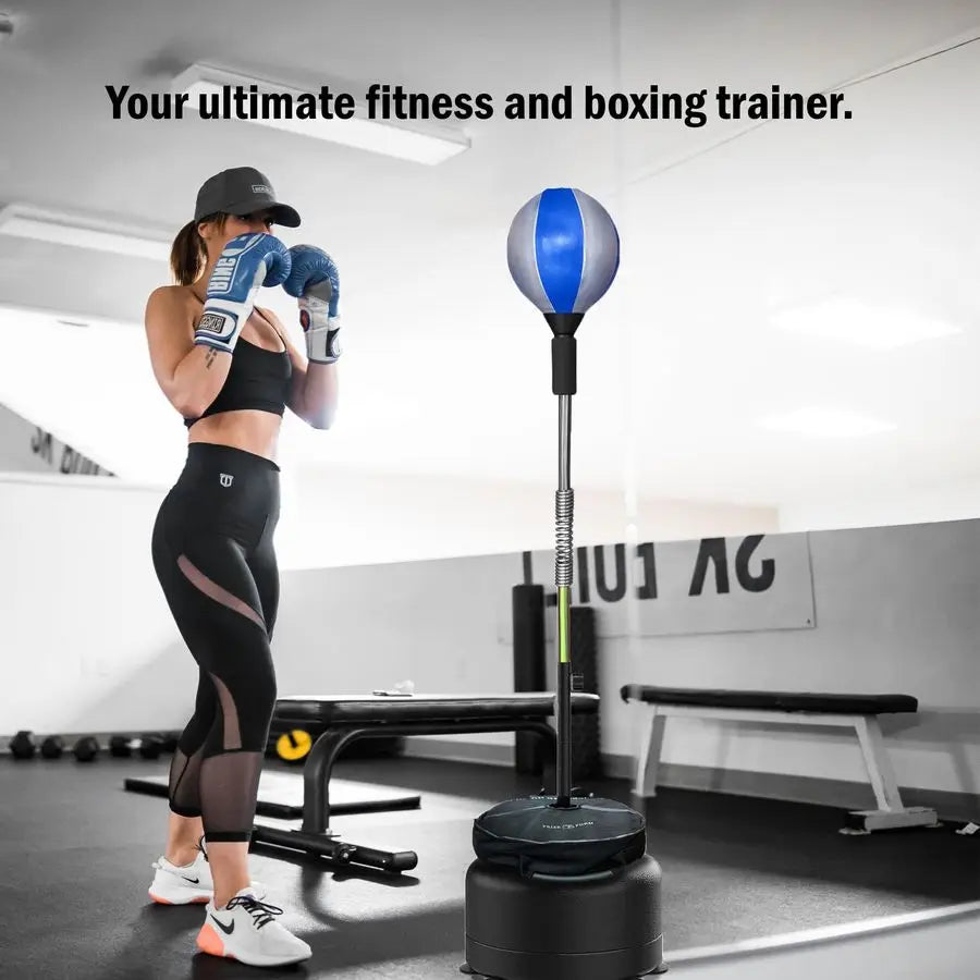 Cobra Reflex Bag - Adjustable Height Boxing Trainer with Spring Stand (4-6ft)