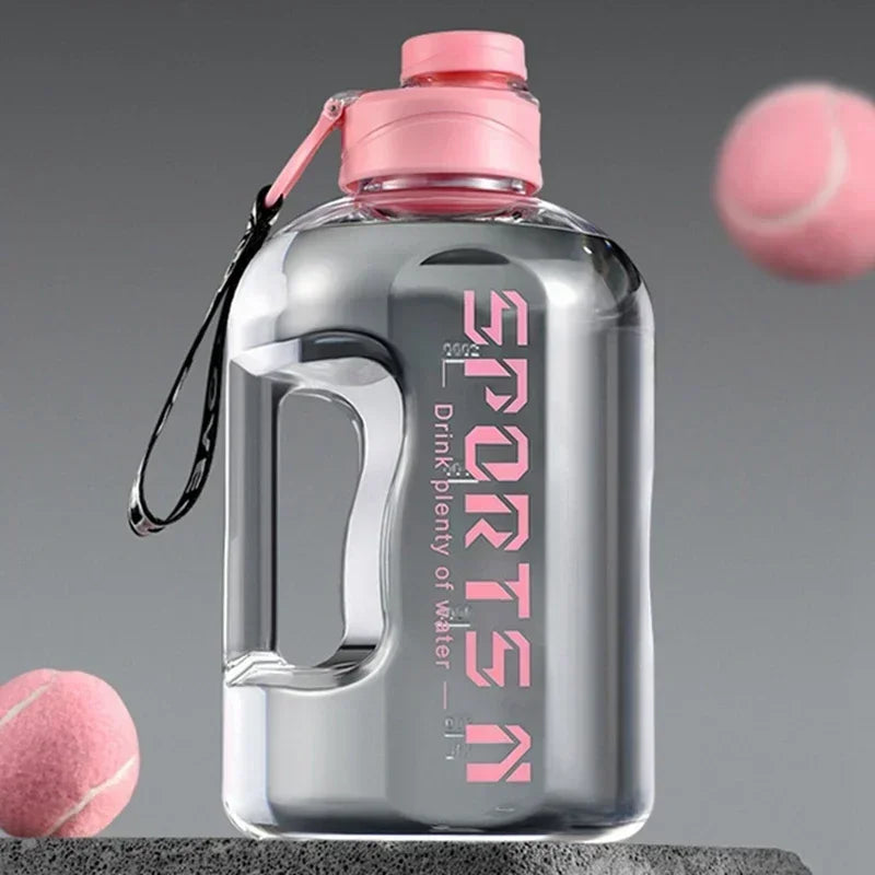 Large Capacity Water Bottle - 1.7L/2.7L BPA-Free Sports Bottle for Gym & Outdoor Activities