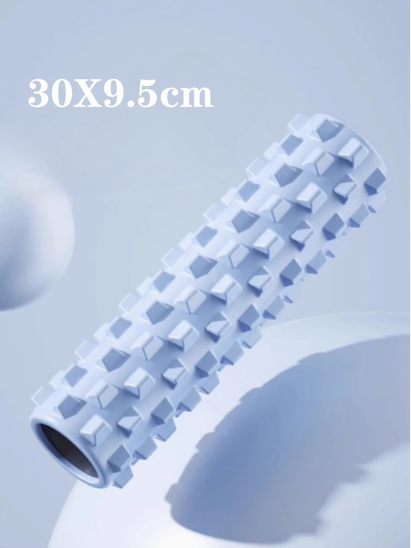 Crescent Solid Foam Axis Yoga Post - Fitness Roller
