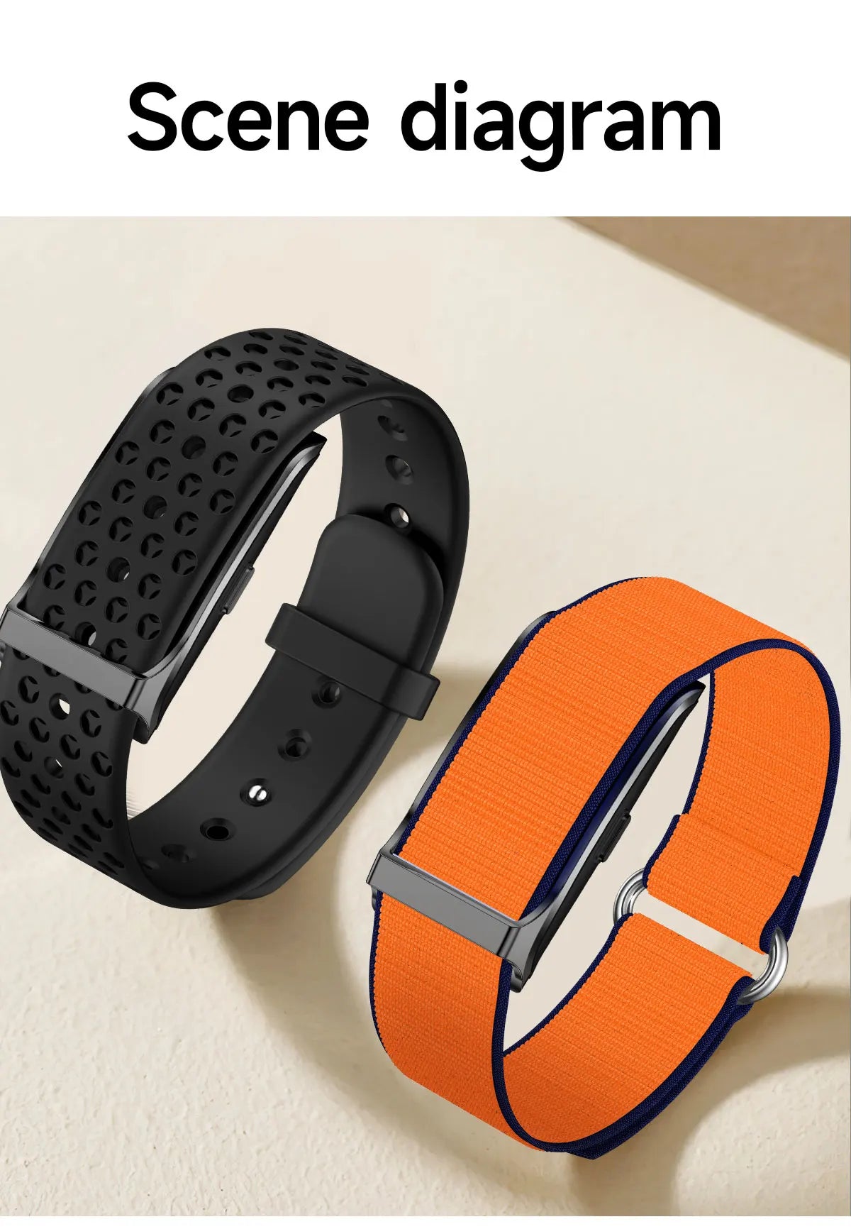 LIGE Smart Bracelet Heart Rate Health Sports Monitoring Wristband - NO Screen Fitness Tracker