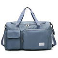 Large Capacity Gym/Overnight Duffle Bag with Shoe Compartment