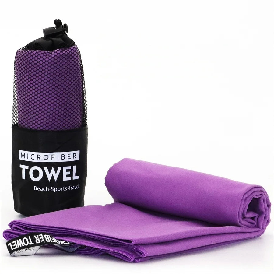 100% Microfiber Sports Towel Quick Dry