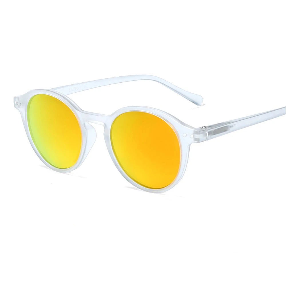 ZENOTTIC Small Round Polarized Sunglasses - Vintage Retro Circle UV400 Protection Unisex