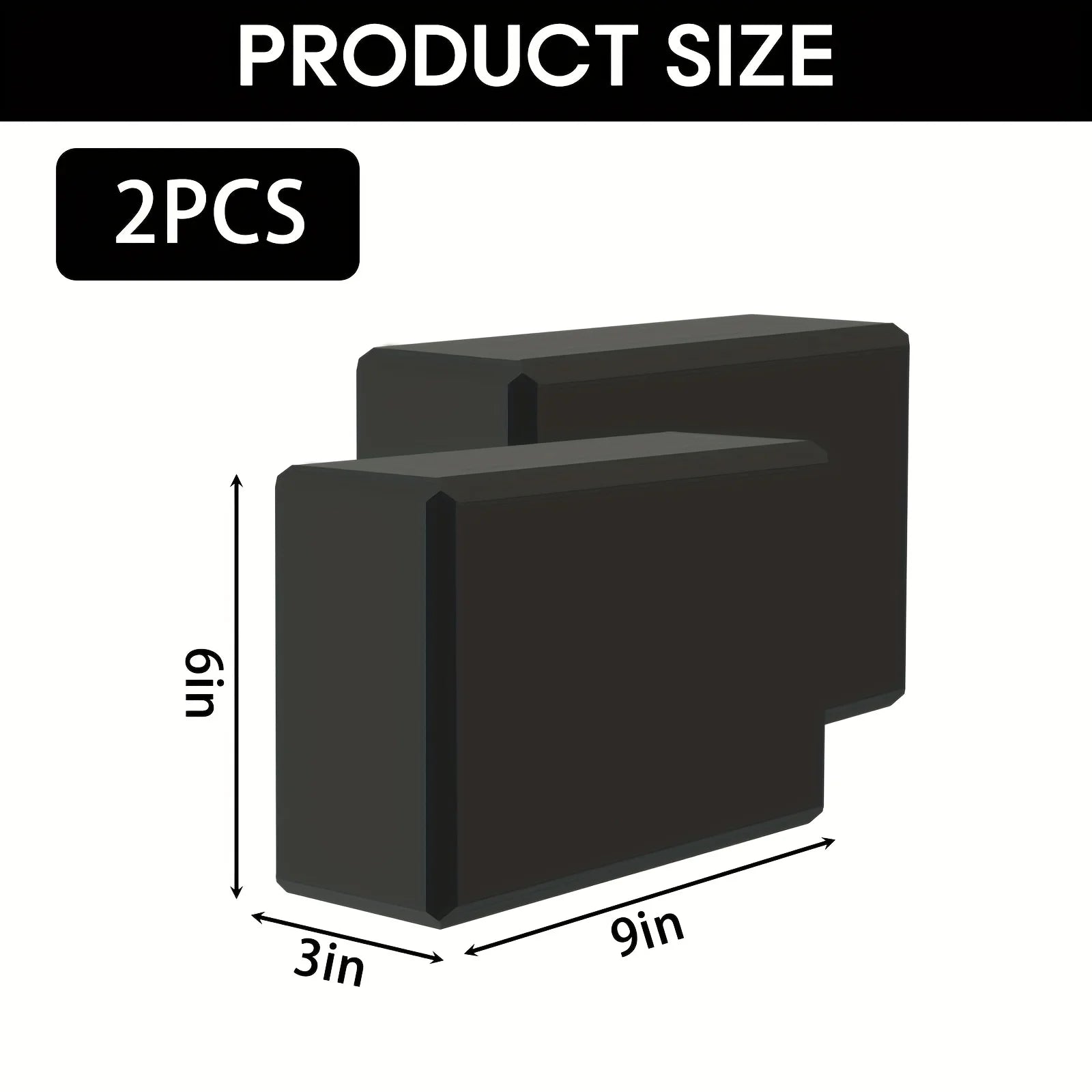 Set of 2 Yoga Blocks - Made from High-Density Foam