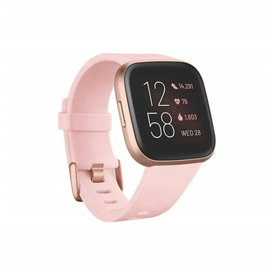 Fitbit Versa 2 Health and Fitness Smartwatch - Heart Rate Music Alexa Sleep Swim Tracking