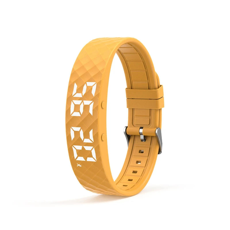 Smart Multifunctional Wristband Fitness Tracking Bracelet IP65 Waterproof Sports LED
