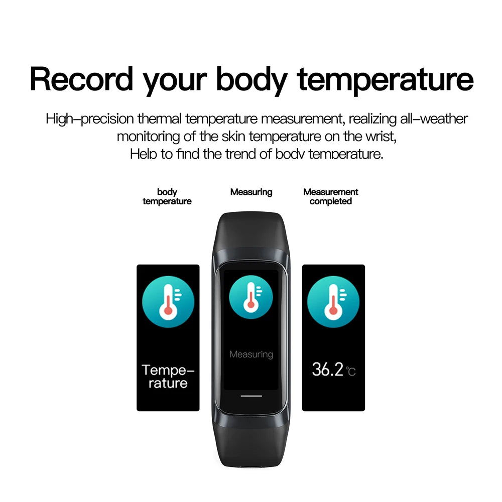 AMOLED Display Fitness Tracking Sports Watch