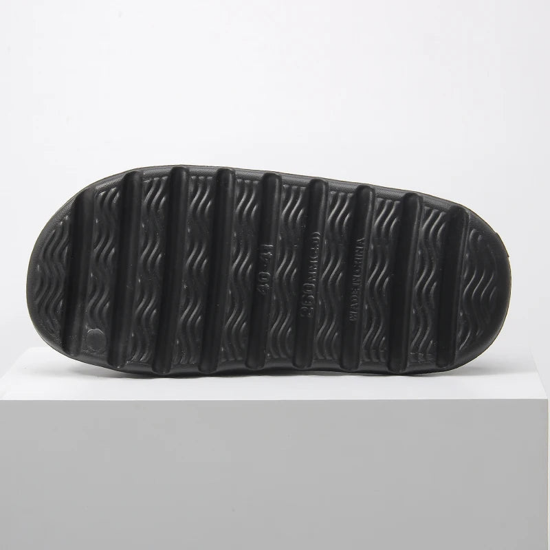 EVA Men's Slide Slippers - Anti-Slip Thick Sole for Indoor & Outdoor Comfort