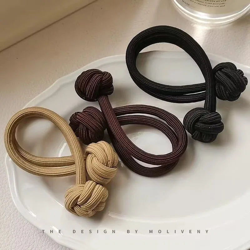 Simplicity Stretch Rubber Hair Ties - High Elasticity Fashion Scrunchies for Women