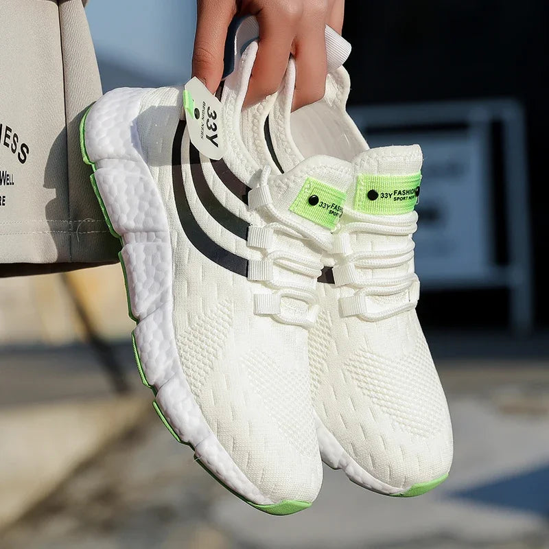 Women's Lightweight Breathable Athletic Sneakers - Cushioned Running & Walking Shoes