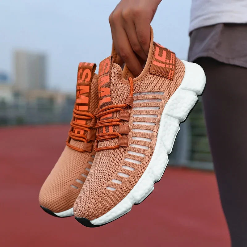 Women's Breathable Sneakers - Lightweight Running & Sport Shoes