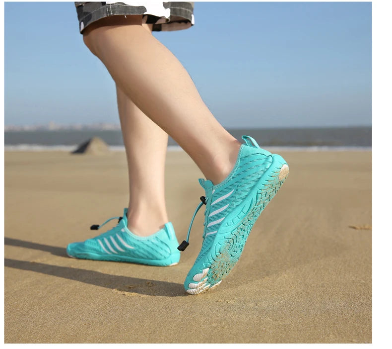 Quick-Dry Water Shoes - Barefoot Aqua Sneakers for Beach, Swimming & Water Sports