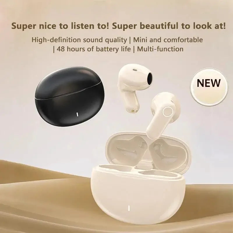 Mini TWS Earbuds - Bluetooth 5.3 with Active Noise Cancelling & 6H Battery Life