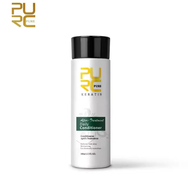 PURC Brazilian Keratin Hair Treatment - Professional Straightening & Smoothing System