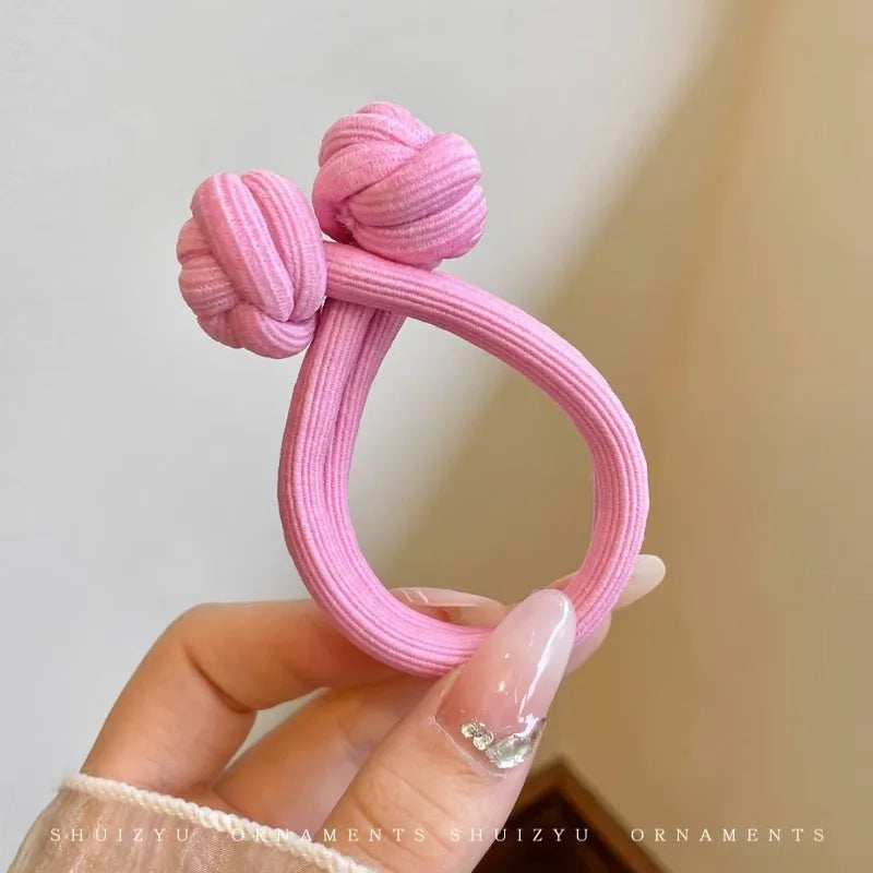 Simplicity Stretch Rubber Hair Ties - High Elasticity Fashion Scrunchies for Women