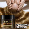 Keratin Hair Mask - Deep Moisturizing Conditioner for Soft Smooth Frizz-Free Hair Repair