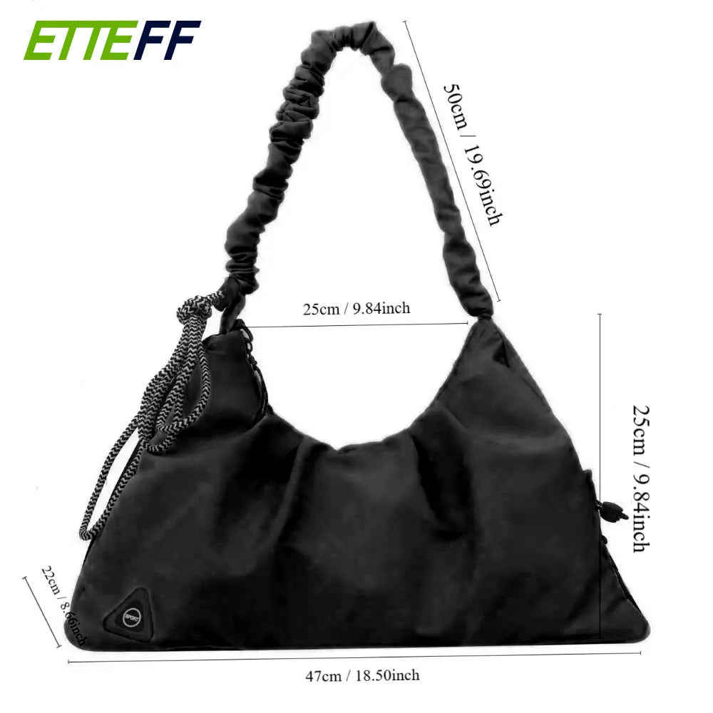 Yoga Gym Bag for Women - Shoes Compartment & Wet Dry Storage