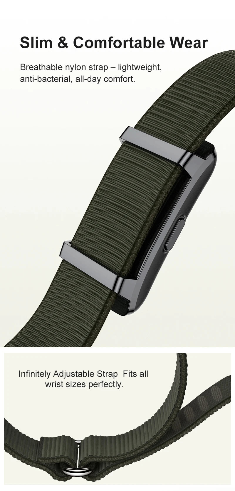 Smart Heart Monitoring Sports Bracelet