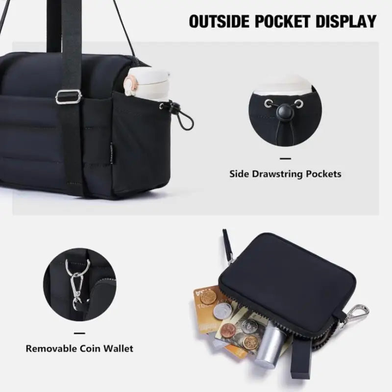 Gym Bag Fitness Tote with Wet & Dry Separation - Ultimate Sports Bag with Wallet