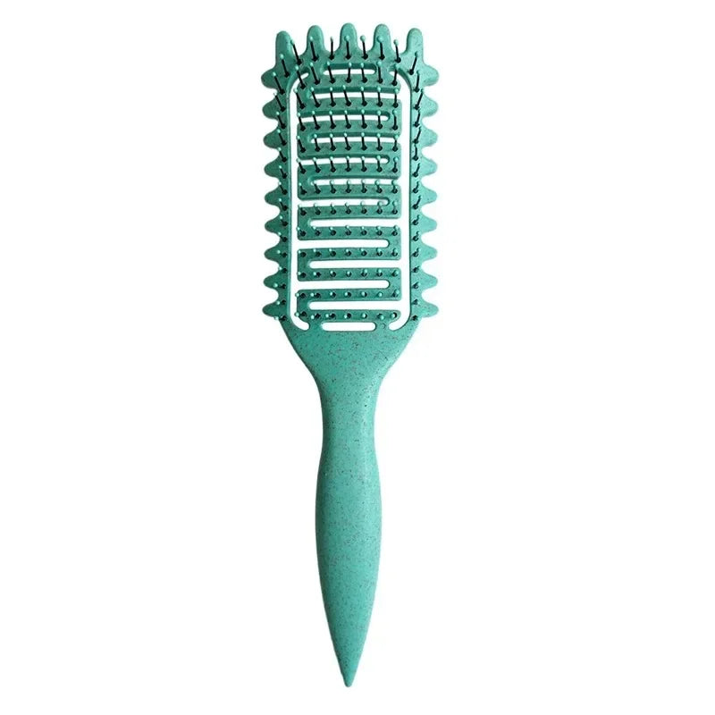Curl Define Styling Brush - Hollow Out Detangling Hair Brush for Wet Curly Hair Shaping