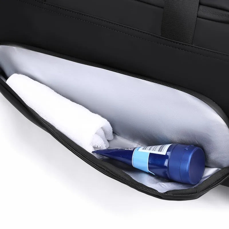 Sports Gym Bag - Large Capacity Duffel with Shoe Storage & Multi-Compartments