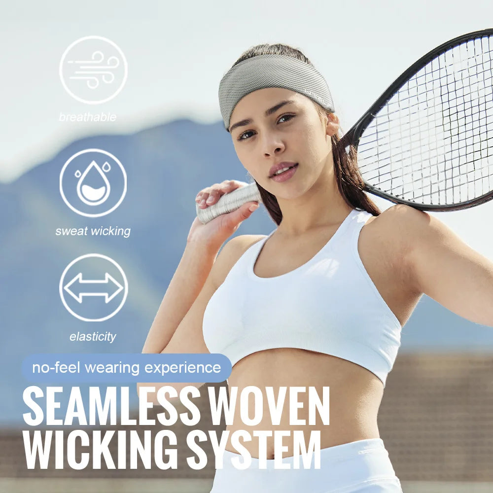 Sport Headband Breathable Fitness Sweatband Non-Slip