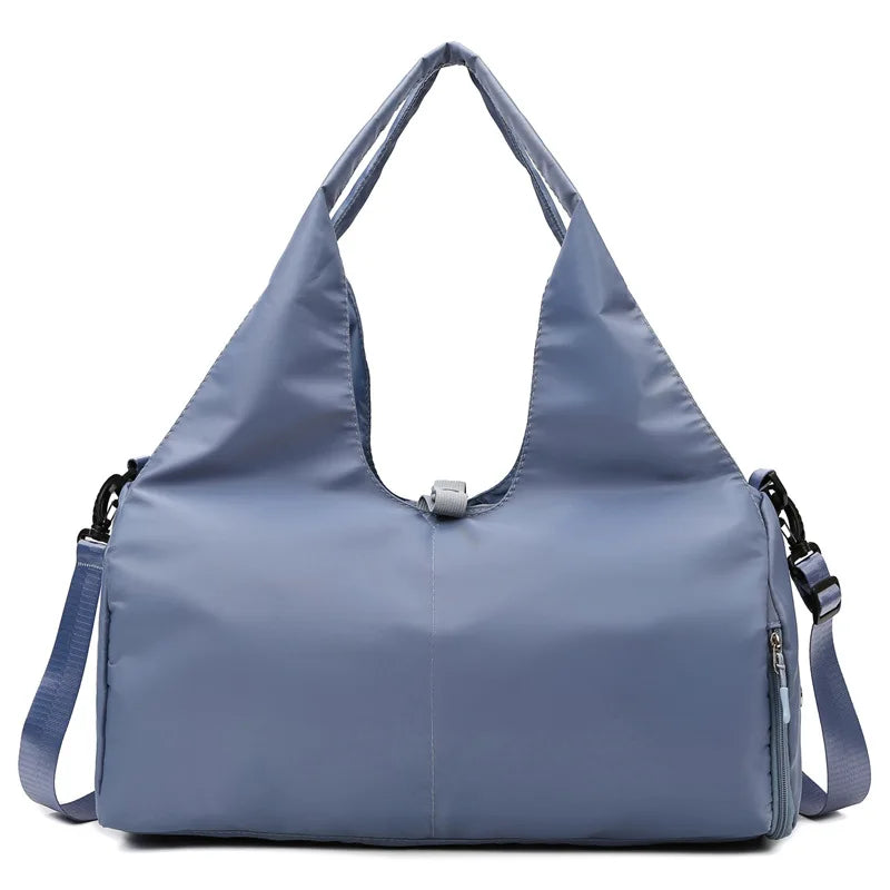 Women's Sport Gym Bag - Waterproof with Separate Shoe Compartment