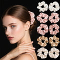 10-Piece Large Hair Scrunchies Set - Stylish Women's Hair Accessories for All Occasions