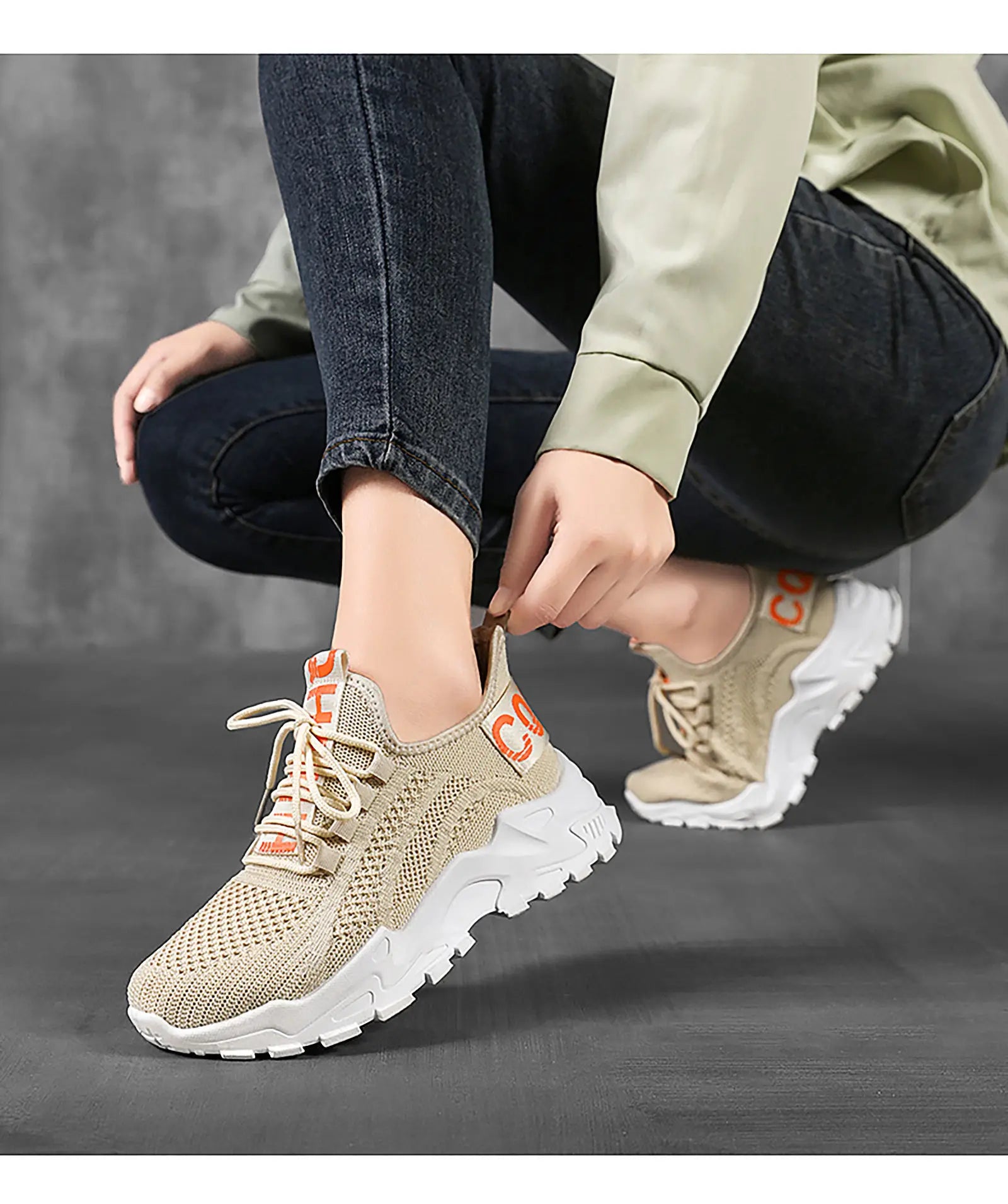 Women's Mesh Sports Shoes - Active Athletic Sneakers for Running & Workouts