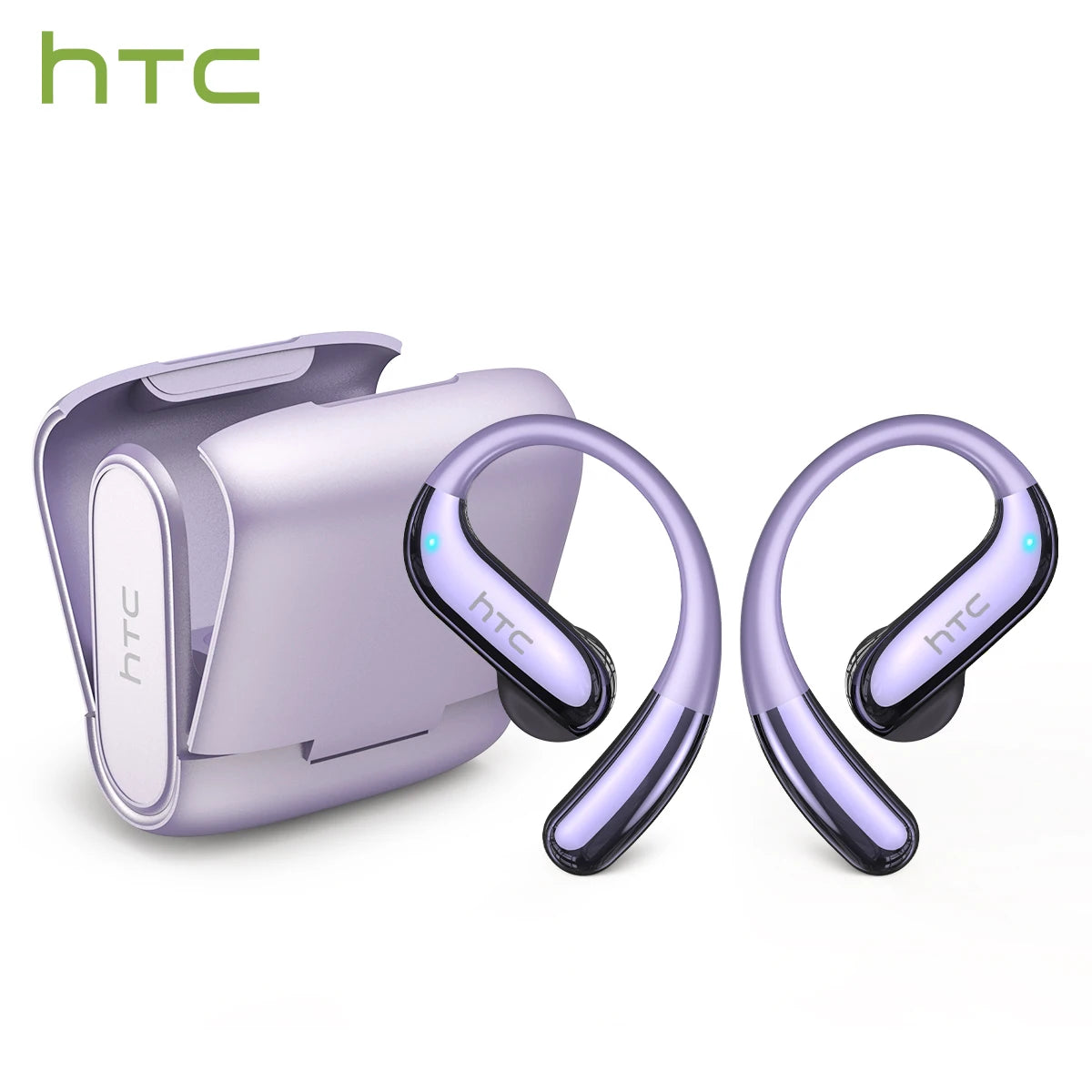 HTC NE23 OWS Open-Ear Headphones - Wireless with 6.0 Translation & Dual Noise Reduction