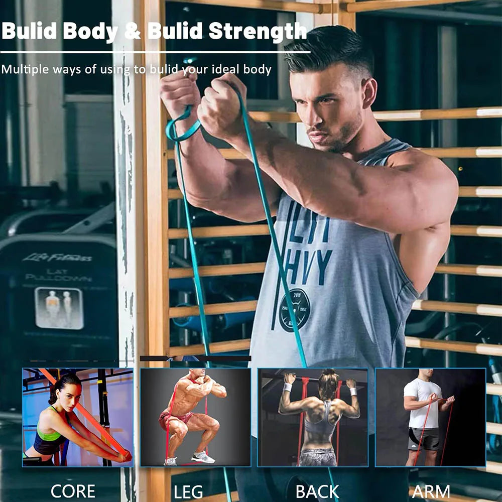 Pull Up Resistance Bands for Home Gym Workout