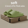EVA Men's Slide Slippers - Anti-Slip Thick Sole for Indoor & Outdoor Comfort
