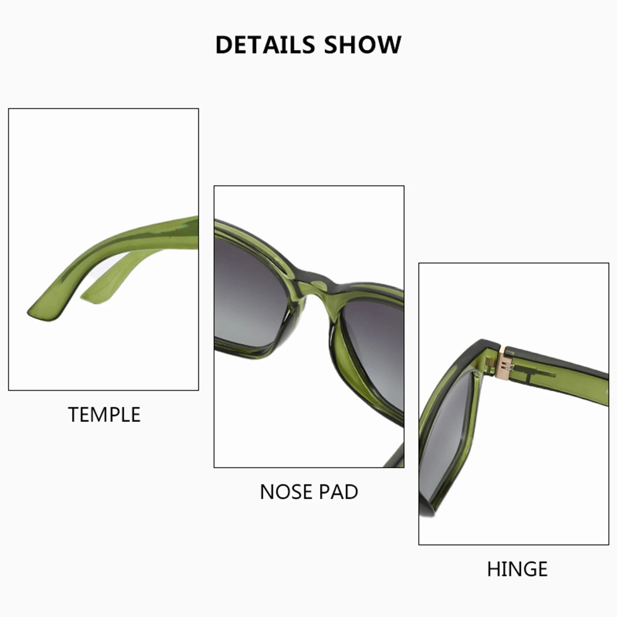 ZENOTTIC Original Butterfly Frame Polarized Sunglasses