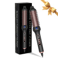 Heated Hair Curler Brush - 38mm Ceramic Ionic Electric Thermal Styling Comb