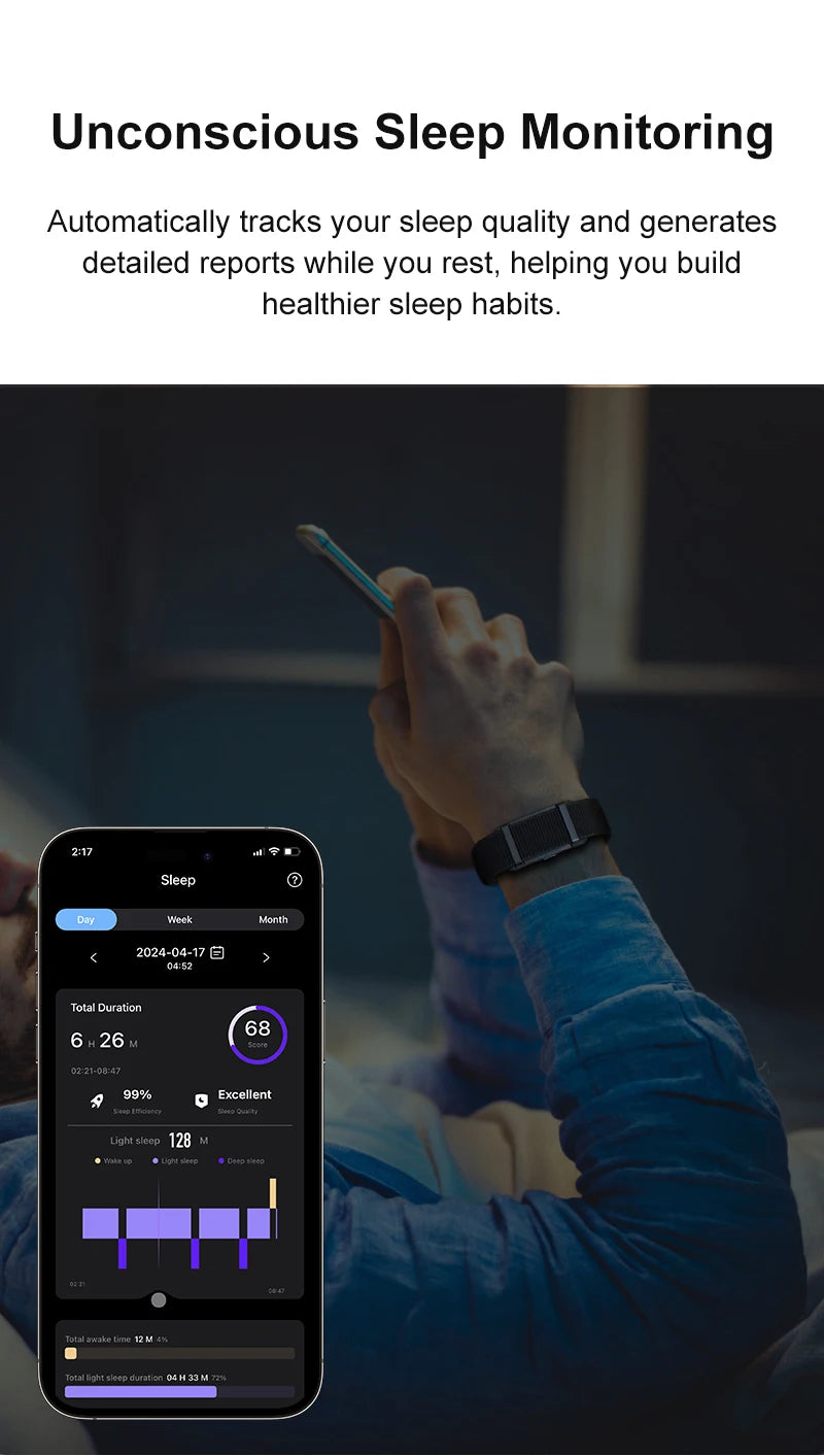 Smart Heart Monitoring Sports Bracelet