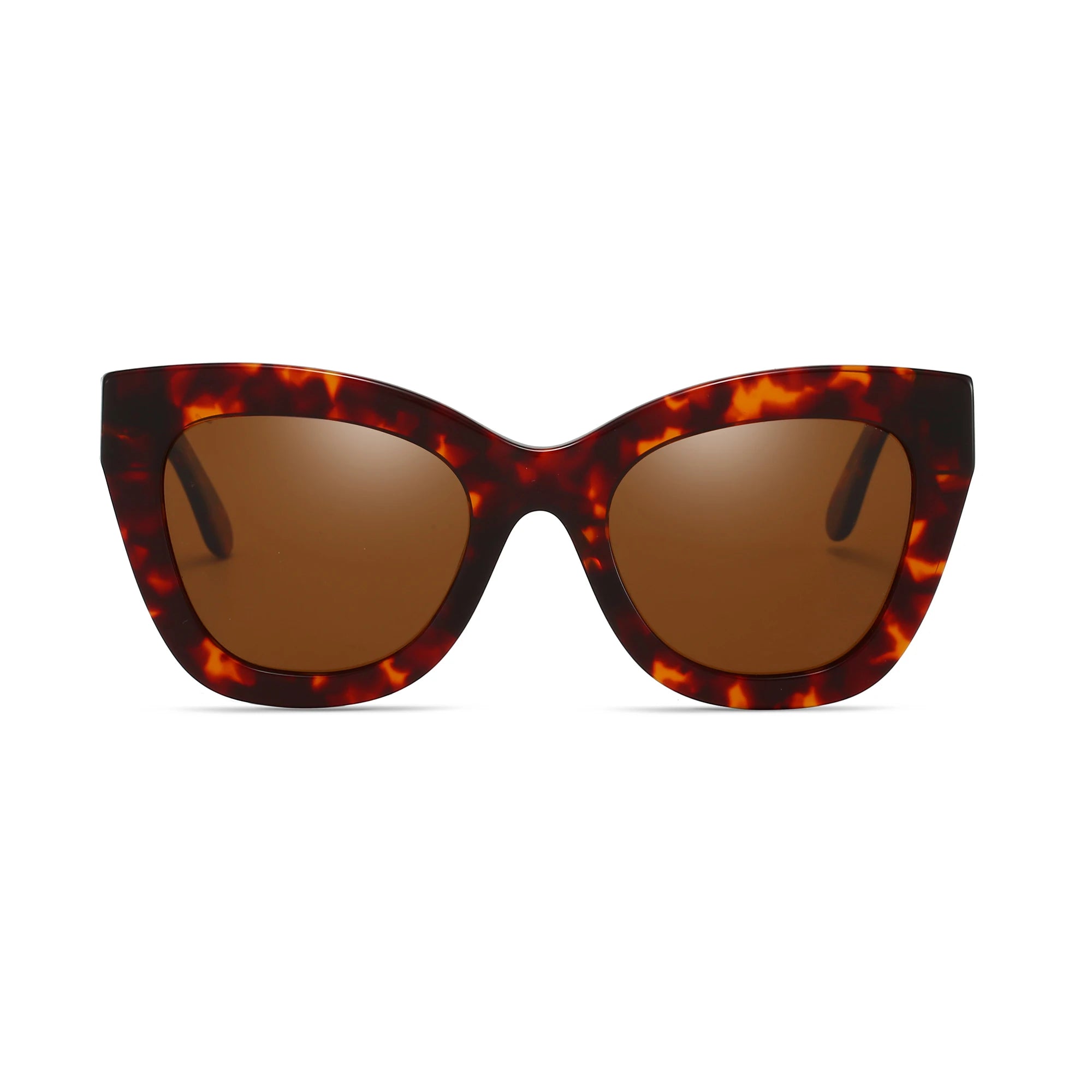 ZENOTTIC Trendy Polarized Retro Cat eye Sunglasses
