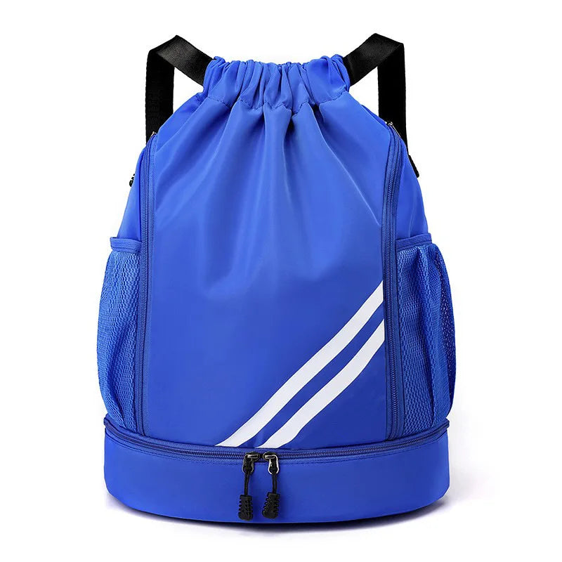 Waterproof Sports Backpack - Drawstring Gym Bag for Basketball, Soccer & Training