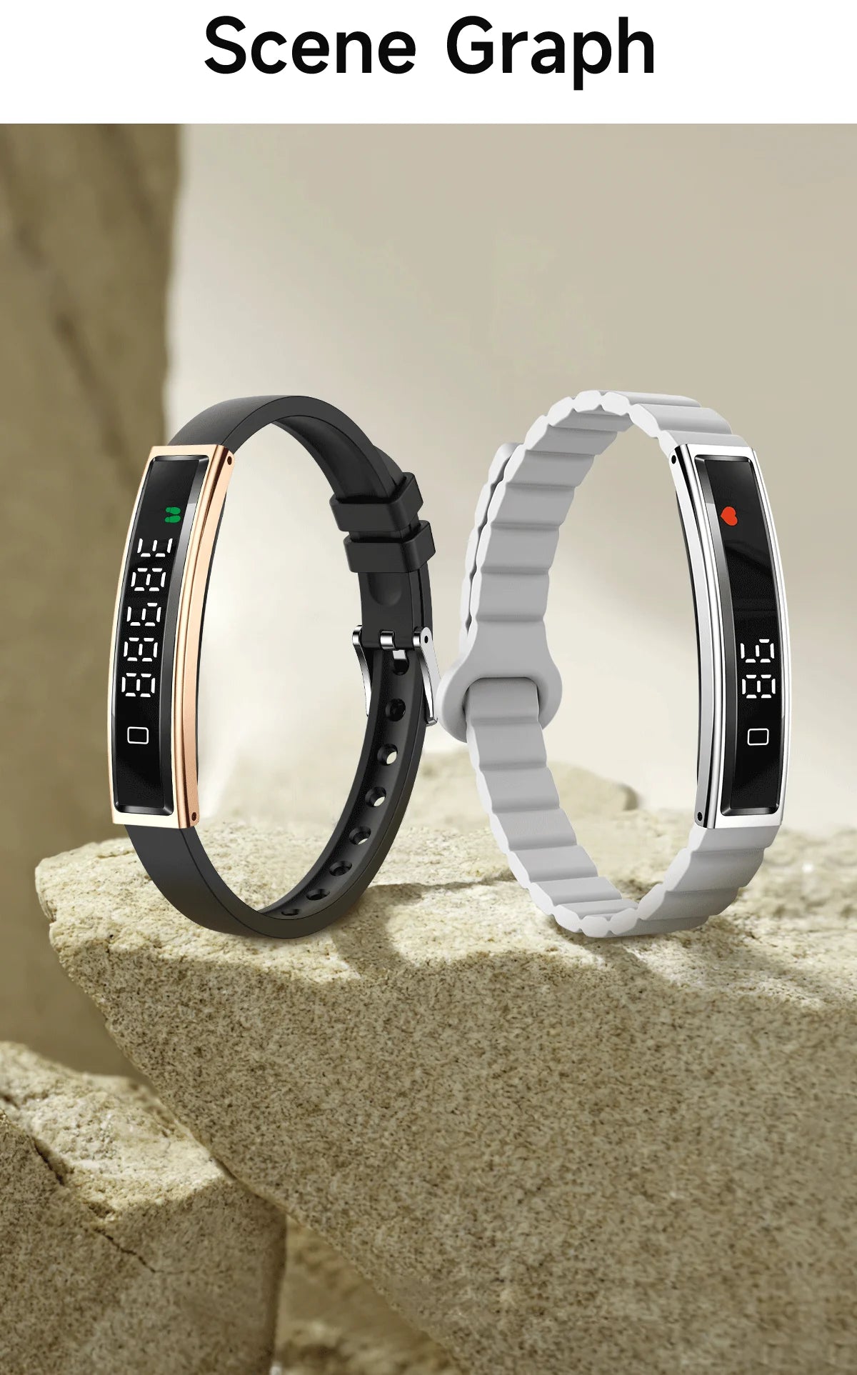 LIGE Sports Fitness Tracker Smart Bracelet Heart Rate Sleep Monitor Pedometer