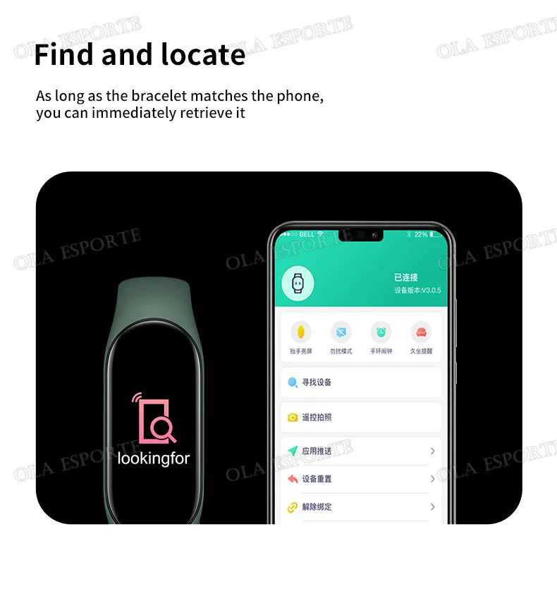 Ola Sports Smart Watch - Music Control Fitness Calorie Tracker