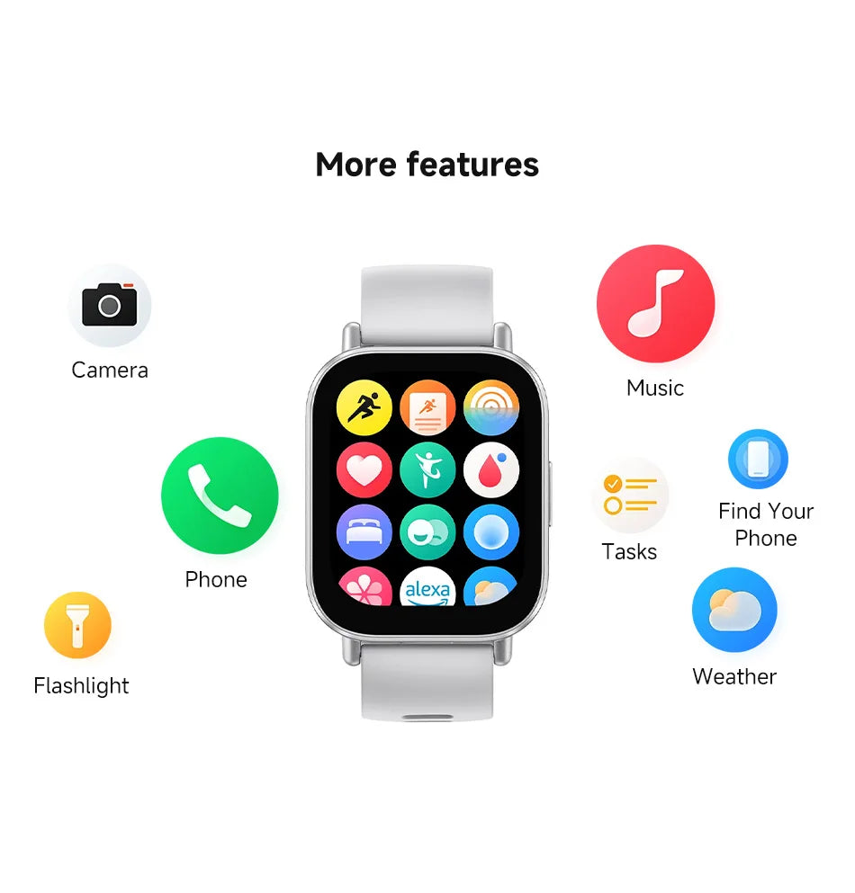 Xiaomi Redmi Watch 5 Active - 2" LCD Display with Bluetooth Calling & 140+ Sport Modes