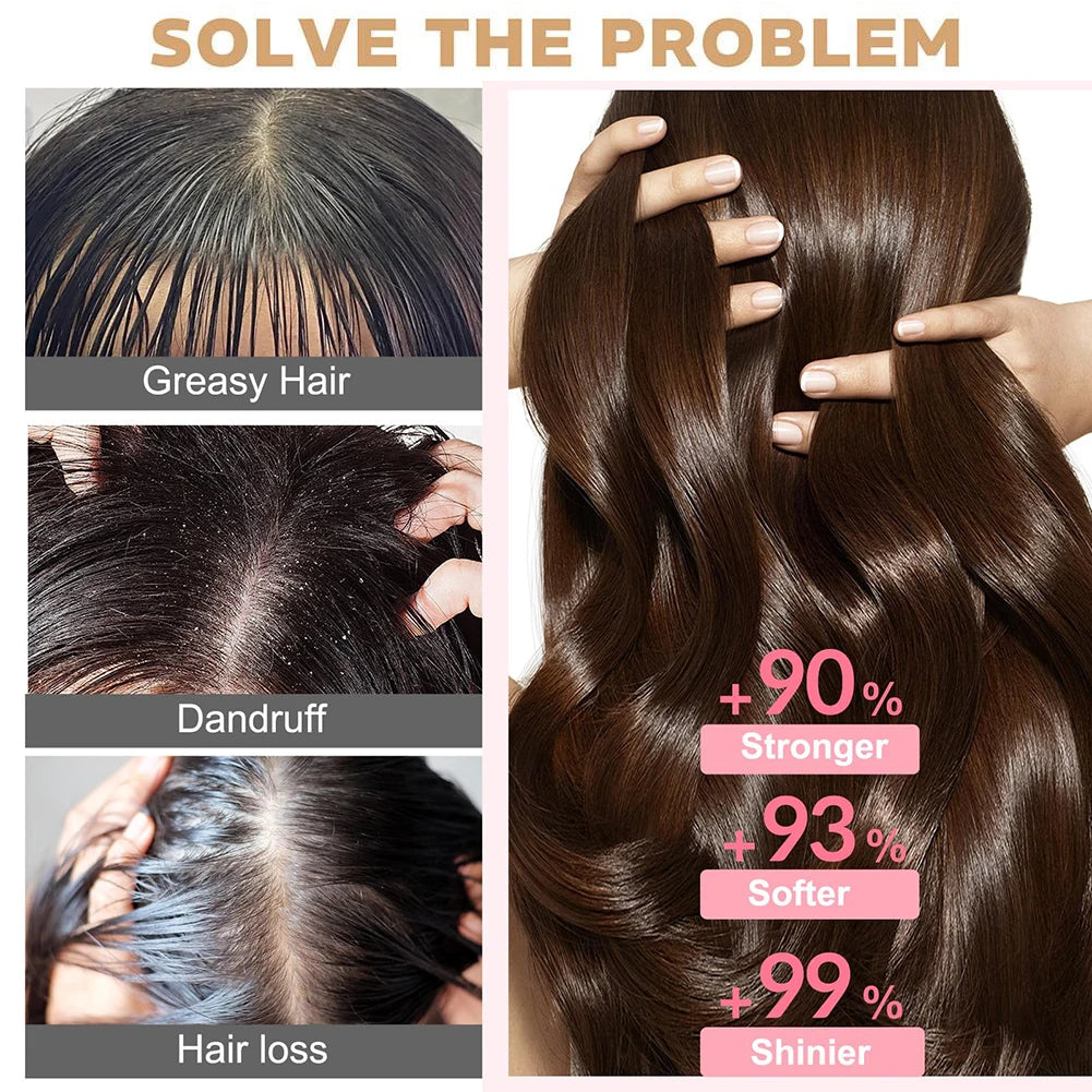 Cedar & Moore Biotin Ginger Hair Growth Shampoo 250ml; stronger, softer, shinier hair.