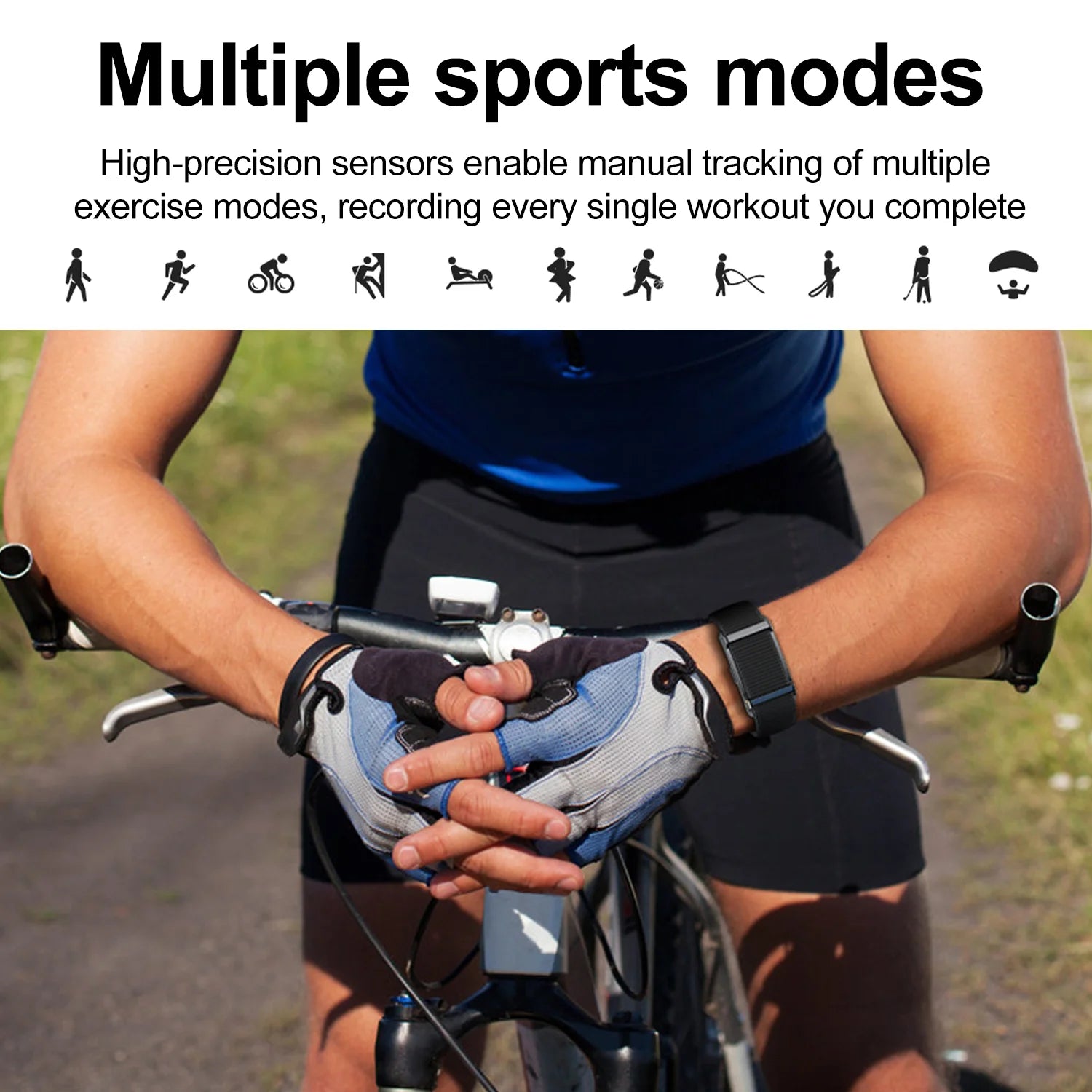 Smart Heart Monitoring Sports Bracelet
