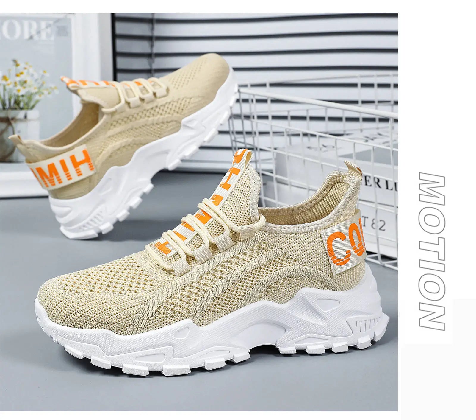 Women's Mesh Sports Shoes - Active Athletic Sneakers for Running & Workouts