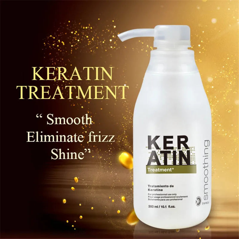 PURC Brazilian Keratin Hair Treatment 300ml - Professional Straightening & Smoothing