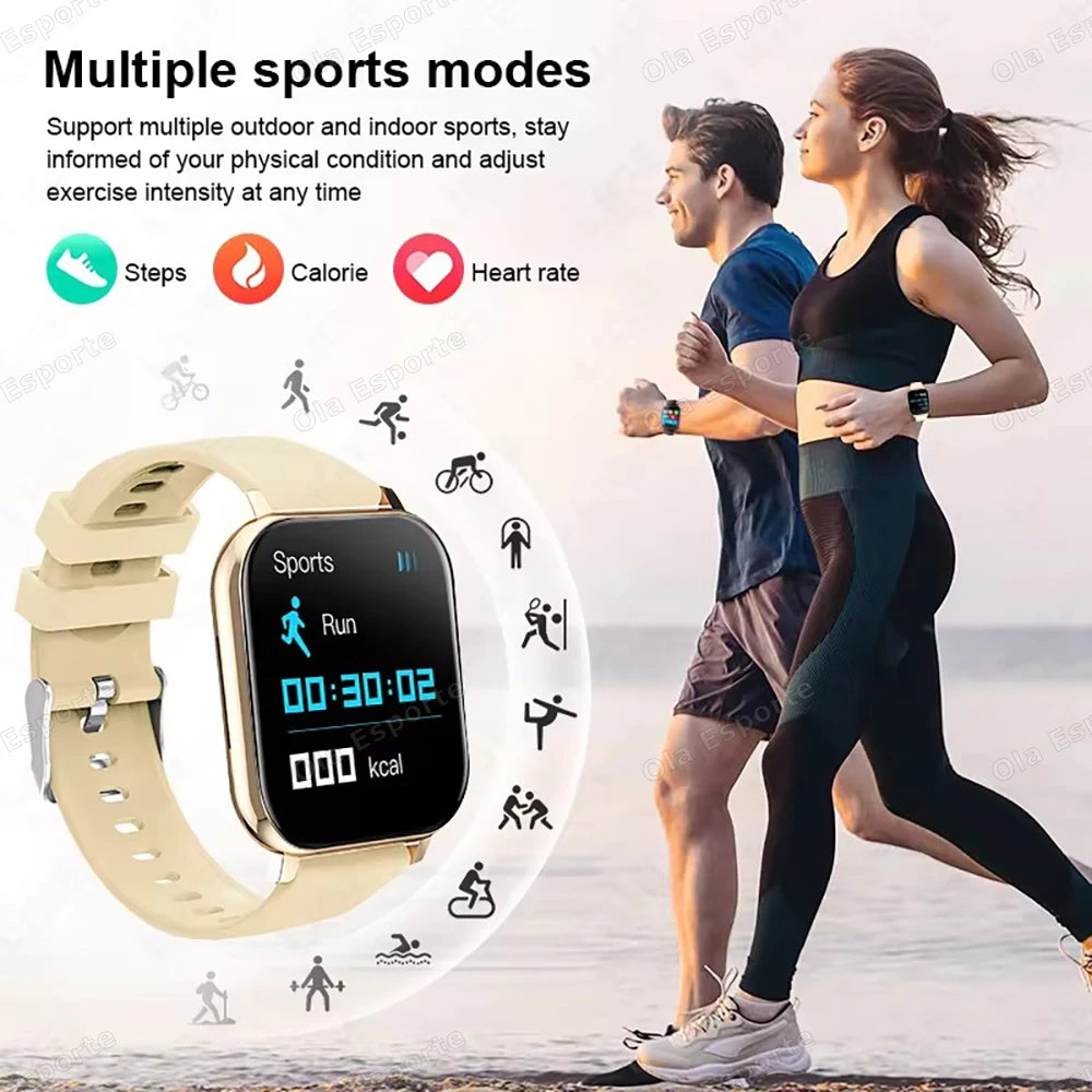 Smart Watch 2.01" HD Display with Bluetooth Calling & Custom Dials